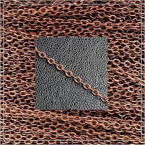 Chain-Antique Copper-5 (1 metre)